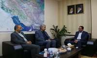 دیدار رئیس سازمان جهاد کشاورزی استان مرکزی با رئیس سازمان امور اراضی کشور
